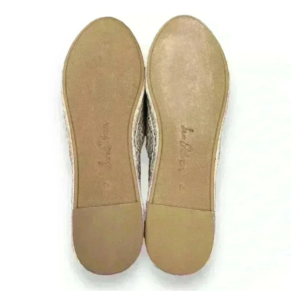 New Sam Edelman Kesia Snake Print Espadrilles Size 8.5 - Picture 10 of 11